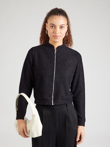 ABOUT YOU Neuletakki 'Saphia' värissä musta: etupuoli