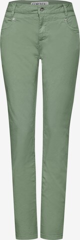STREET ONE Pants in Green: front