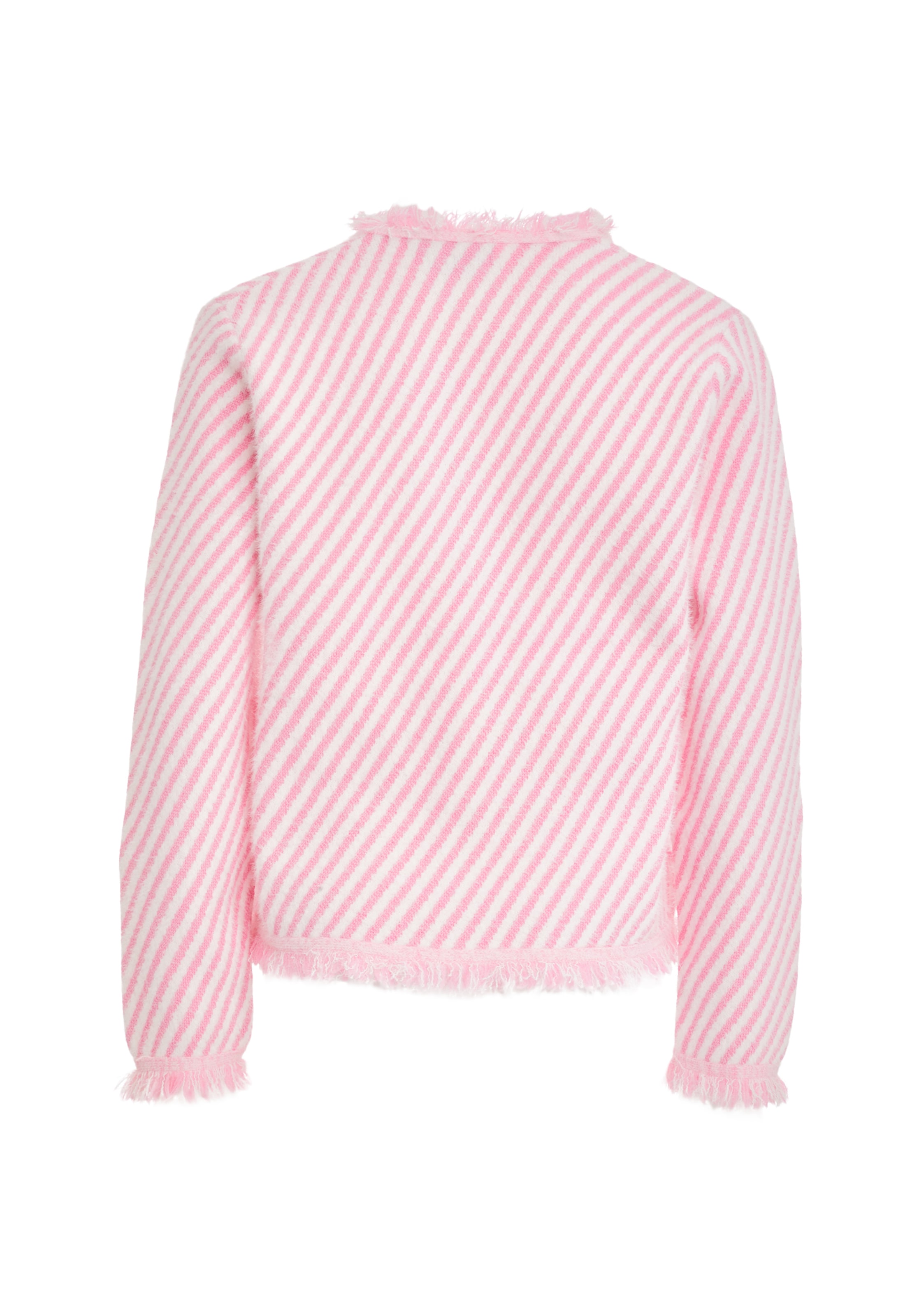 CARNEA Вязаная кофта в Ярко-розовый