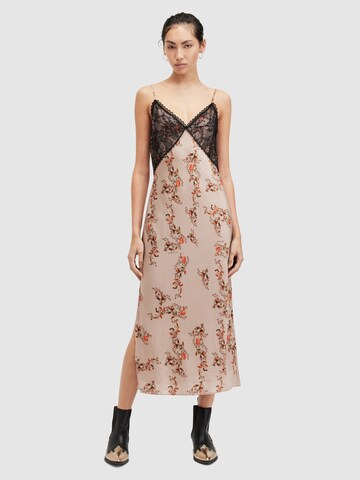 Rochie 'IMMY OTO' de la AllSaints pe bej: față