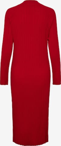 Y.A.S Gebreide jurk 'ELONI' in Rood