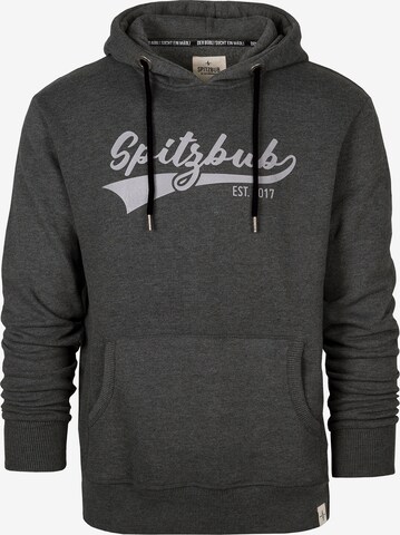 SPITZBUB Sweatshirt 'Emil' in Grey: front