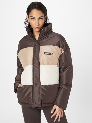 ELLESSE Jacke 'Rosalena' in Braun: Vorderseite