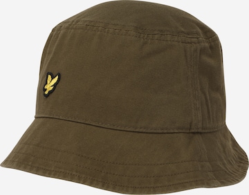 Cappello di Lyle & Scott in verde: frontale