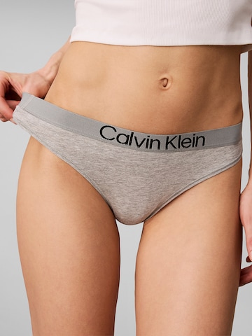 Calvin Klein Underwear String in Grau: Vorderseite