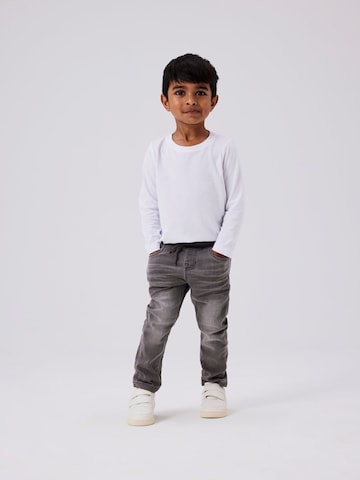 NAME IT Slimfit Jeans 'Schlupfjeans'‌‌‌‌‌‌‌ in Grau