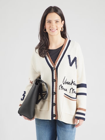 balts Weekend Max Mara Adīta jaka 'BLASONE': no priekšpuses