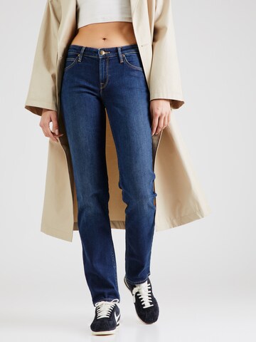 Lee Slimfit Jeans 'MARION STRAIGHT' in Blauw: voorkant