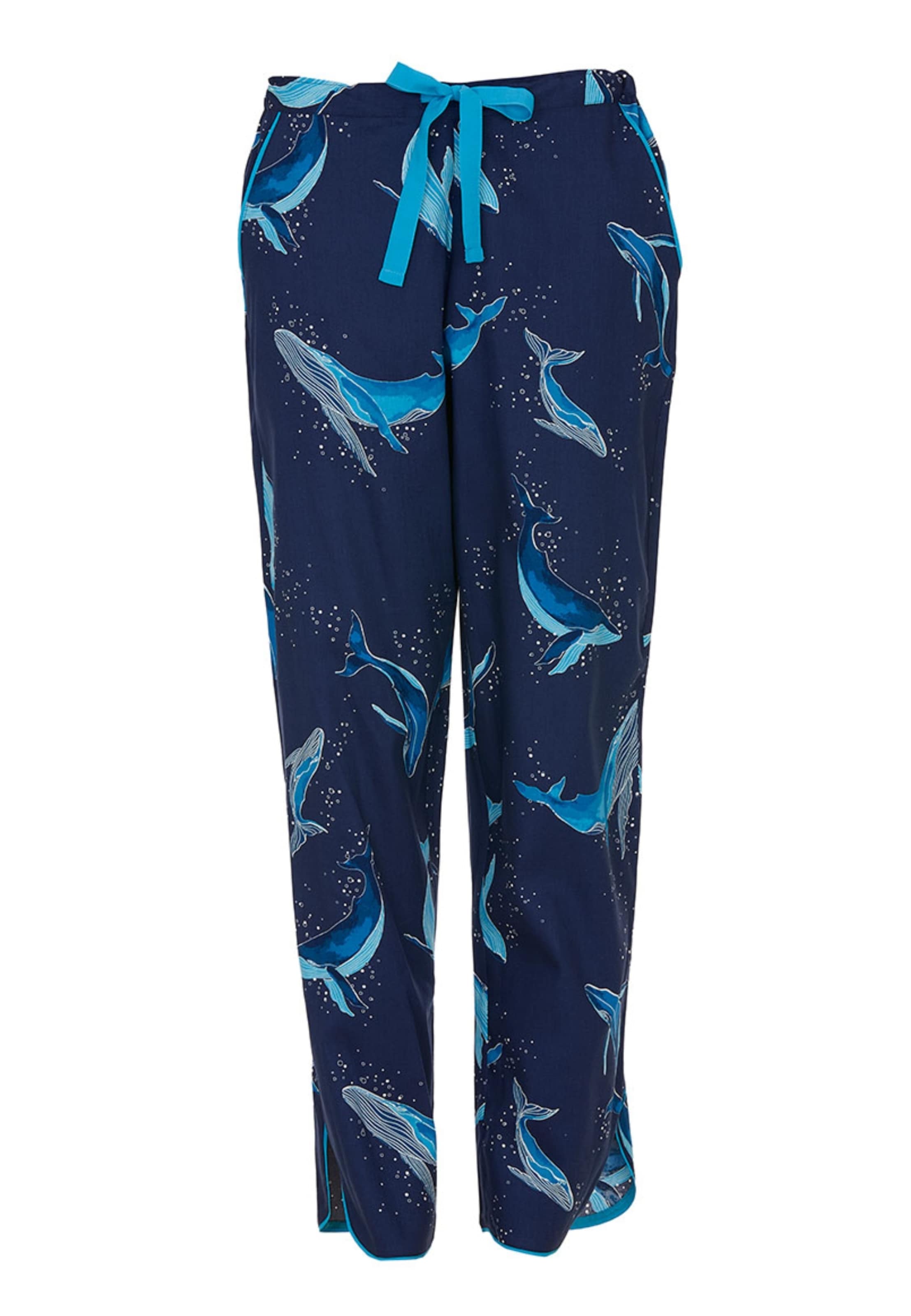 Pantalon de pyjama 'Marina' Cyberjammies en bleu : devant