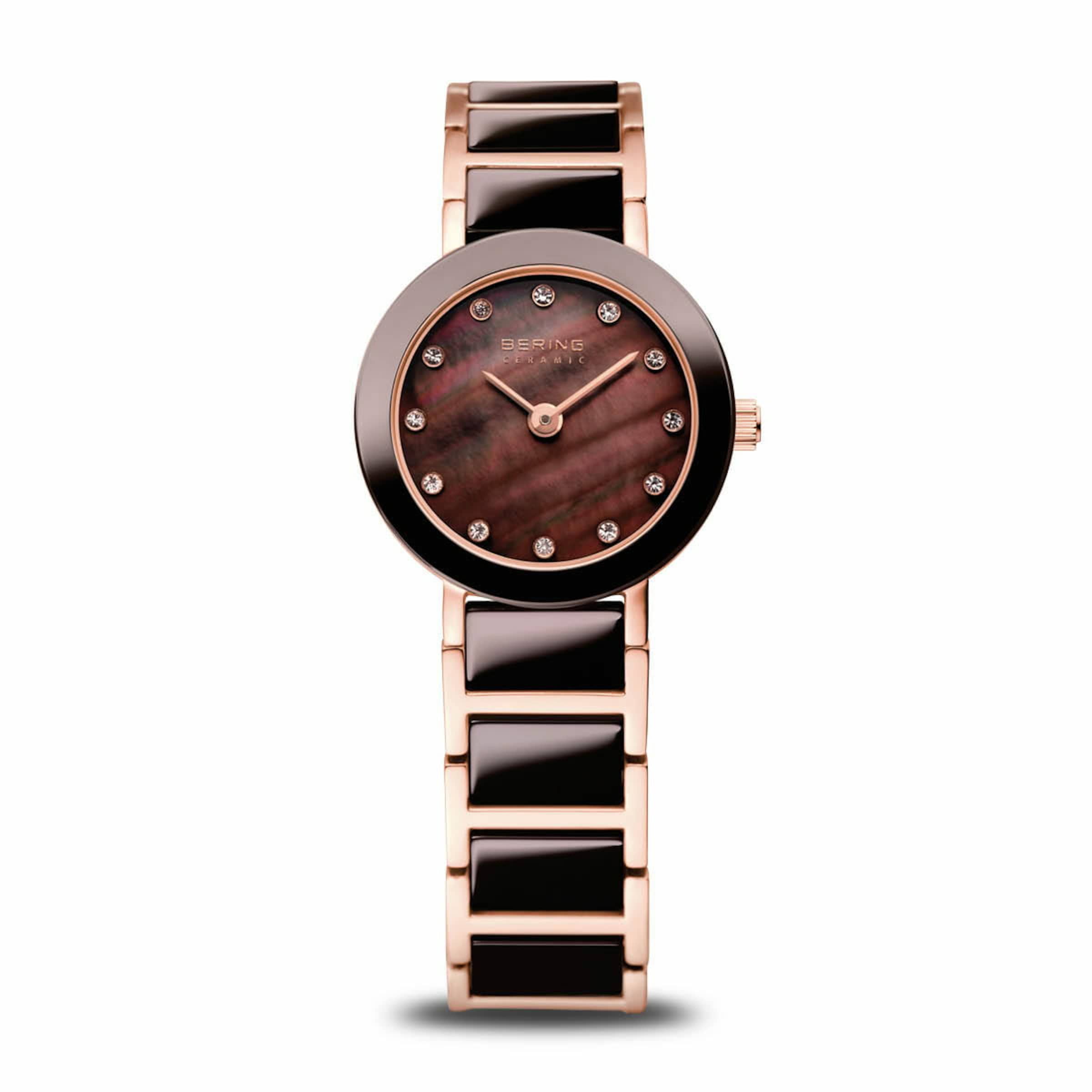 BERING Analog watch 'Ceramic' in Black: front