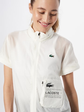 Lacoste Sport Sportjacke in Weiß