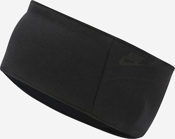 Nike Sportswear Stirnband 'Tech Fleece' in Schwarz: Vorderseite