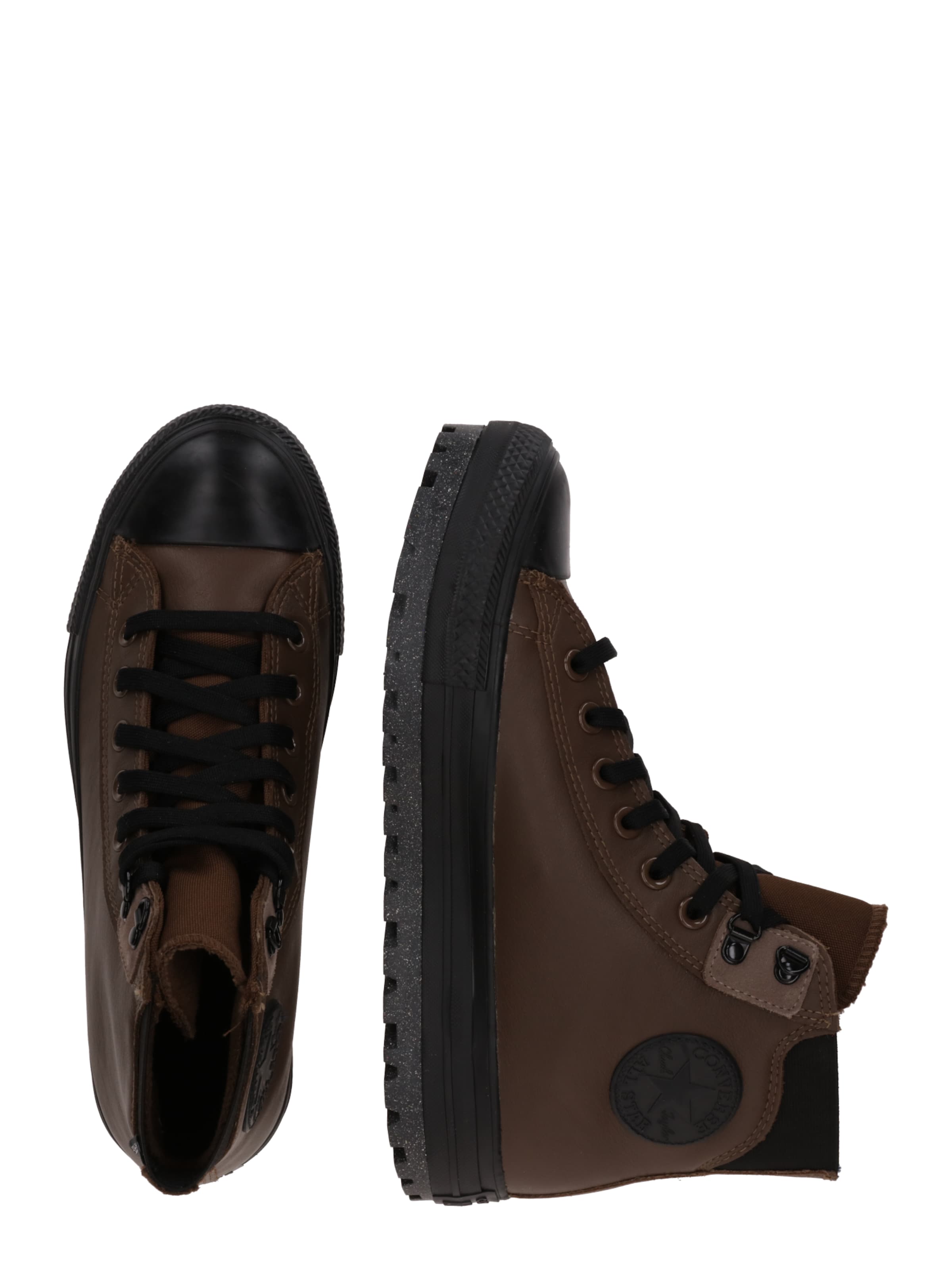 CONVERSE Magas szárú sportcipők 'CTAS CITY TREK' - barna