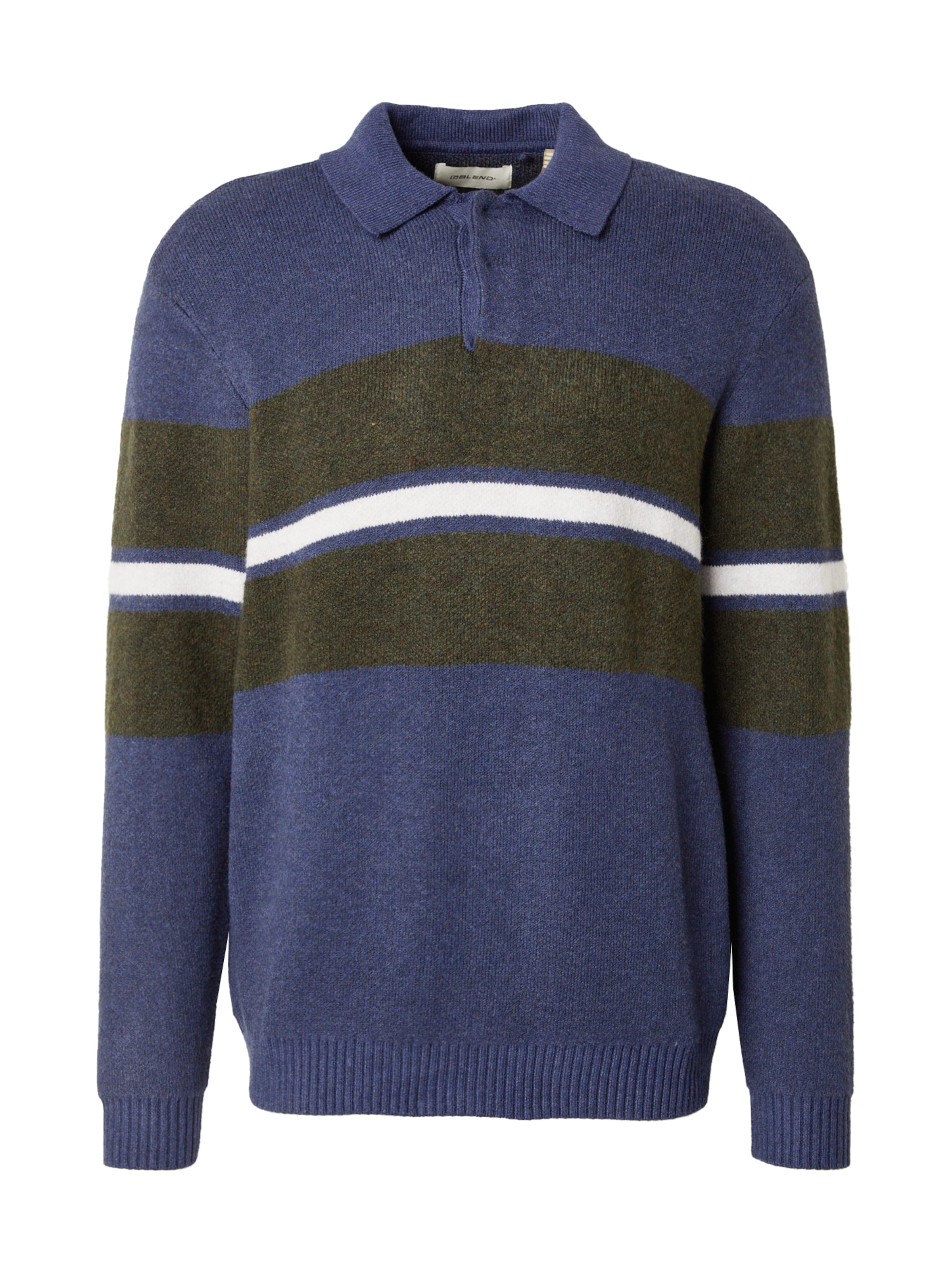 BLEND Trui in Blauw: voorkant