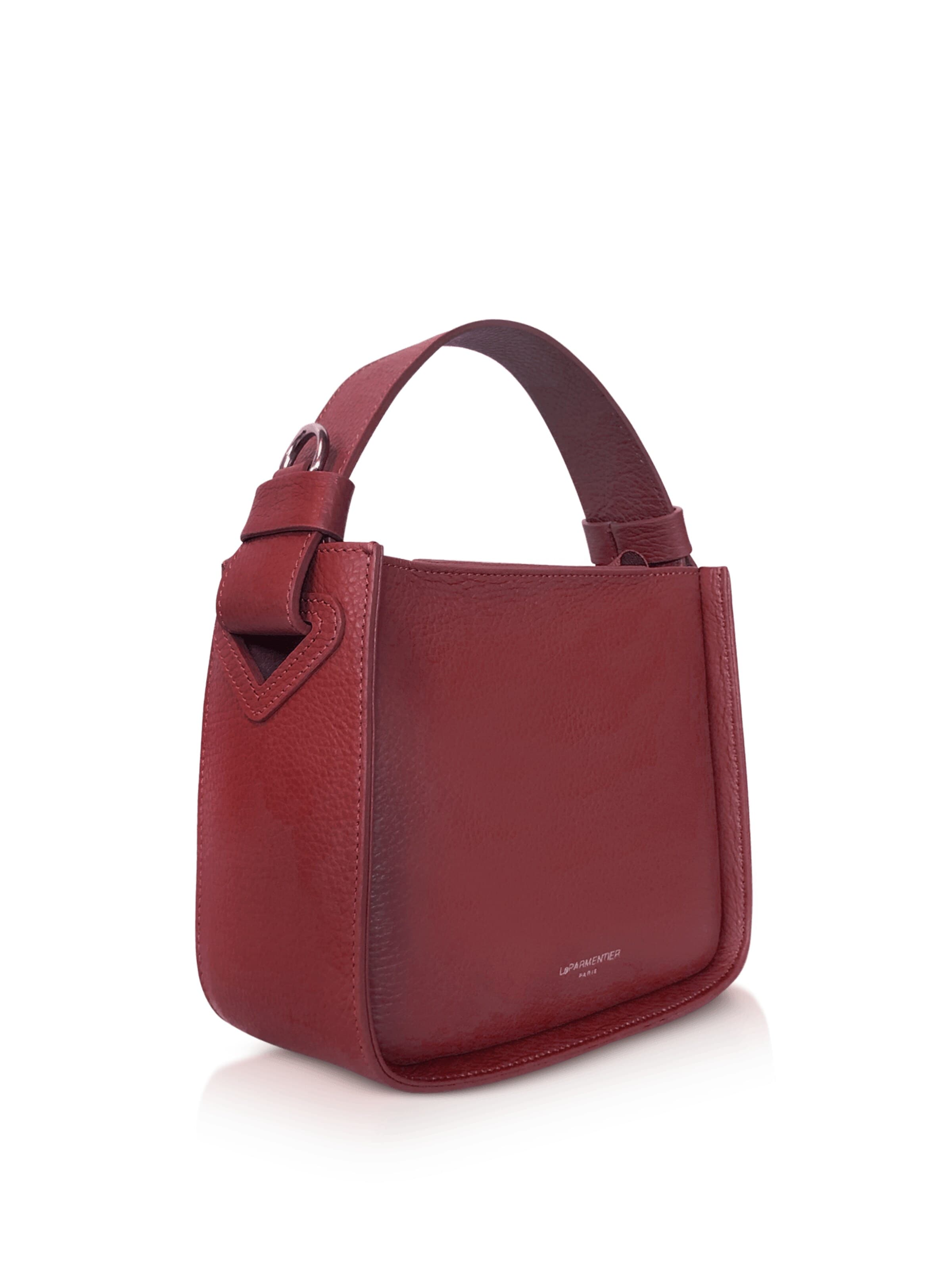 Borsa a mano 'Duplo' di LeParmentier in rosso