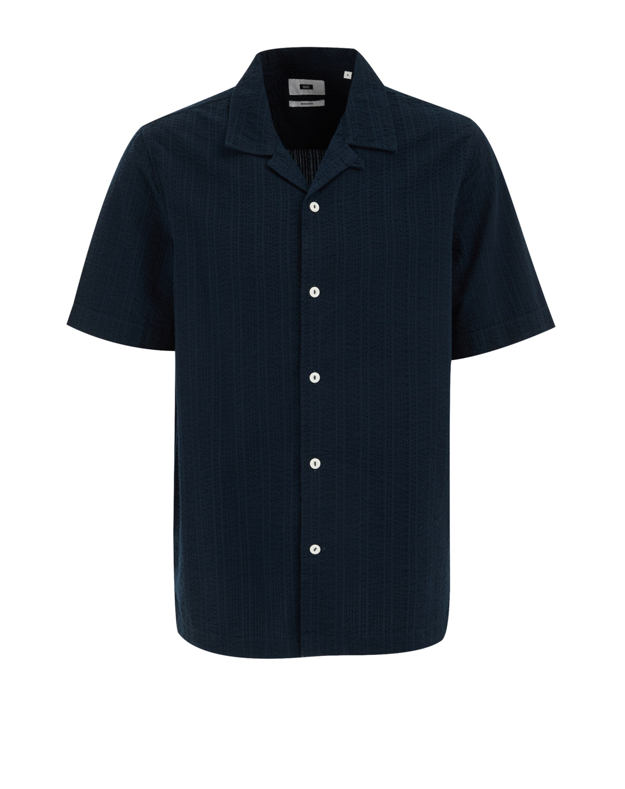 WE Fashion Regular Fit Hemd in Blau: Vorderseite