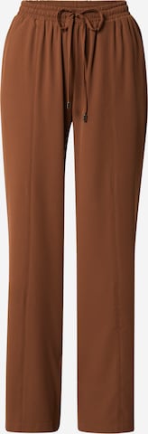 SISTERS POINT Wide leg Pants 'VAGNA' in Brown: front