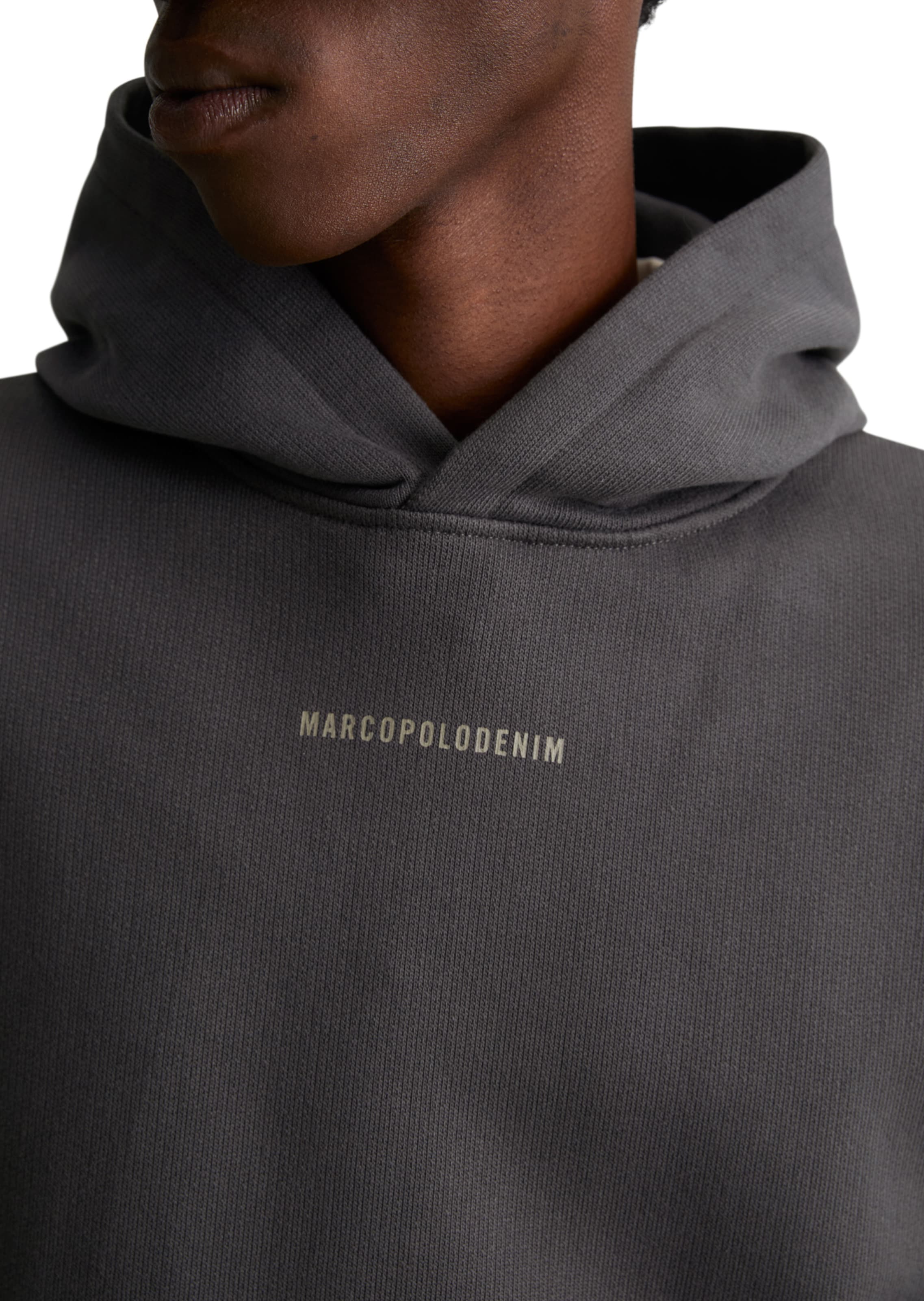 Marc O'Polo DENIM Sweatshirt in Grau: Vorderseite