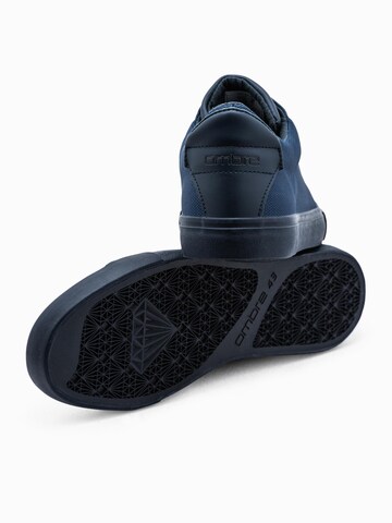 Baskets basses Ombre en bleu