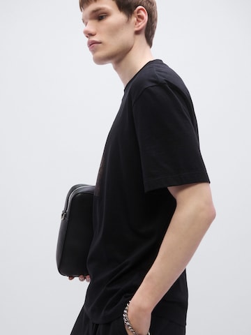 HUGO T-Shirt 'Doreston' in Schwarz