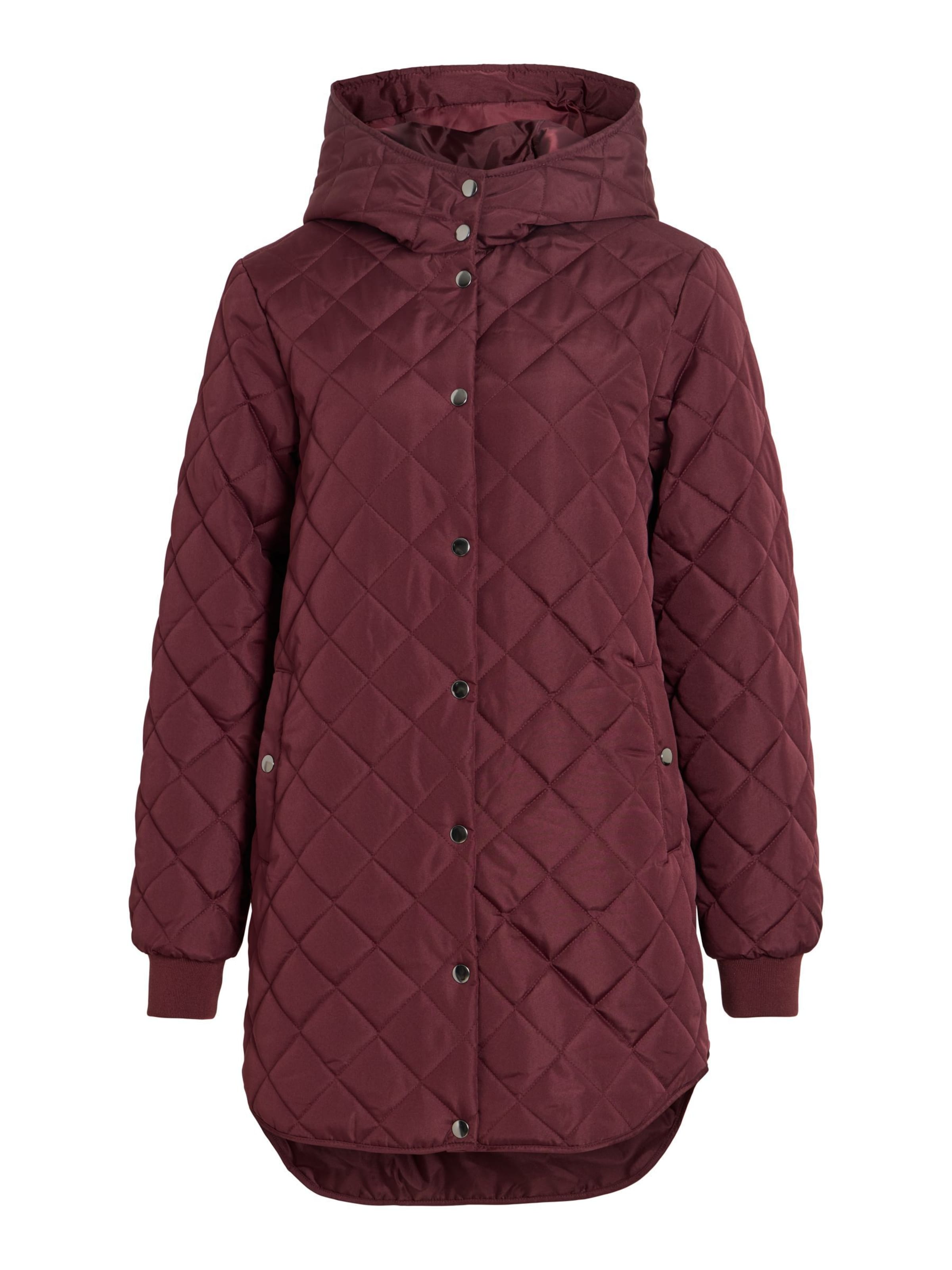 Manteau mi-saison 'VITate' VILA en rouge : devant