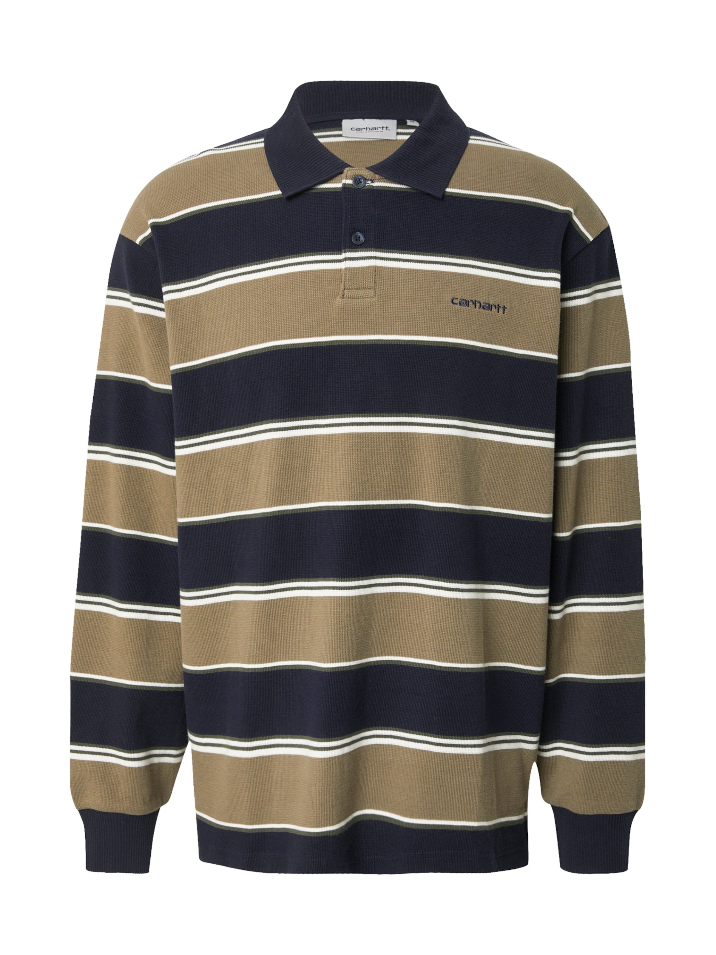 Carhartt WIP Μπλουζάκι 'Malone' σε καφέ: μπροστά