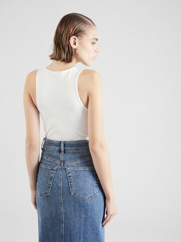 Shirtbody 'MILLION' VERO MODA en blanc