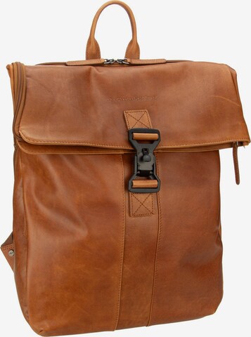 The Chesterfield Brand Backpack 'Savona' in Brown: front