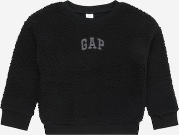 GAP Μπλούζα φούτερ σε μαύρο: μπροστά
