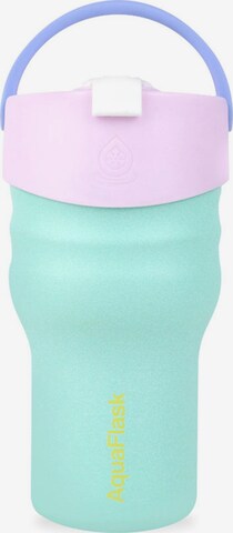 AquaFlask Láhev na vodu 'AquaFlask Termoláhev TUMBLER 591 ml' – modrá: přední strana