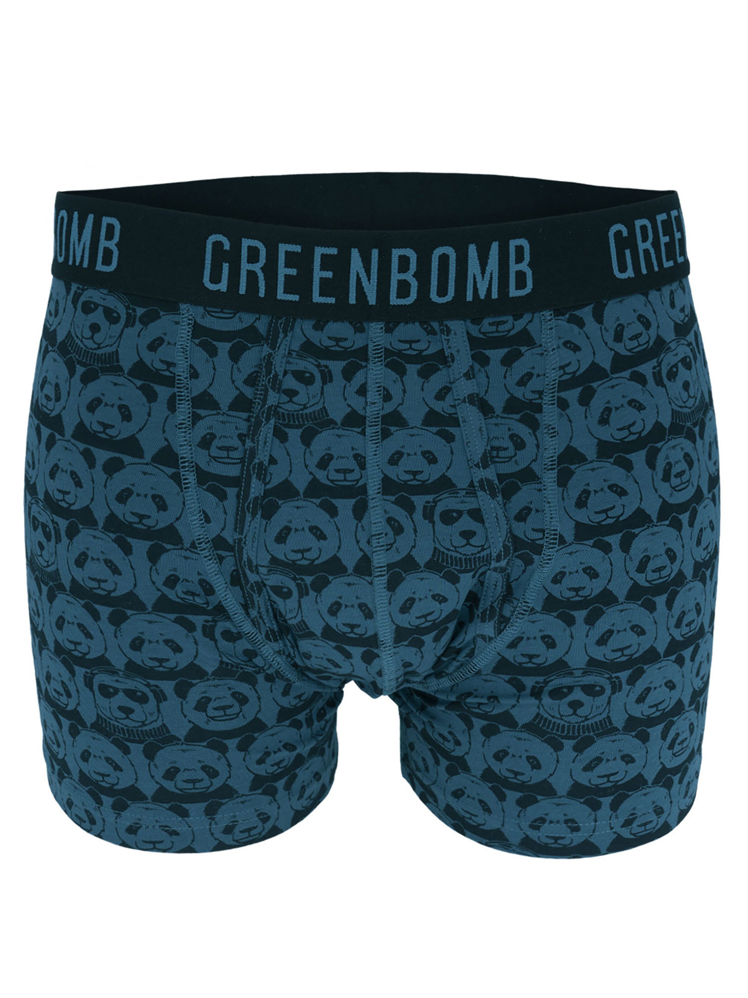 Boxers 'Animal Climate Agent' GREENBOMB en bleu : devant