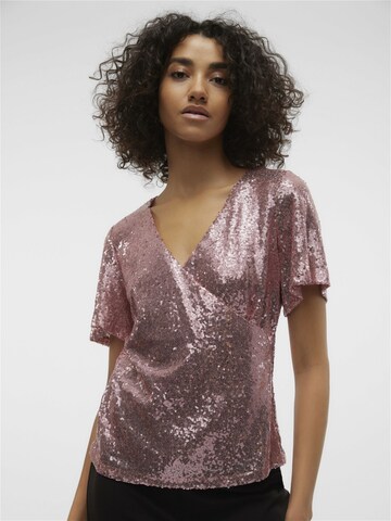 VERO MODA Bluse in Pink