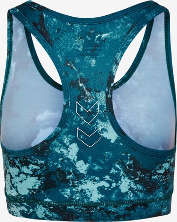 Bustier Soutien-gorge de sport Hummel en bleu