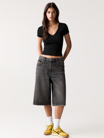 T-shirt Pull&Bear en noir