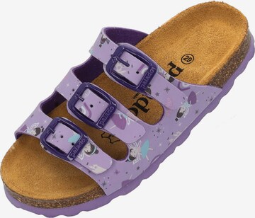 Palado Slippers 'Capri ' in Purple