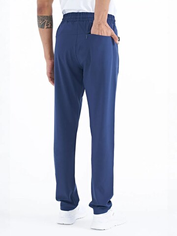 Tommy Life Regular Sportbroek in Blauw