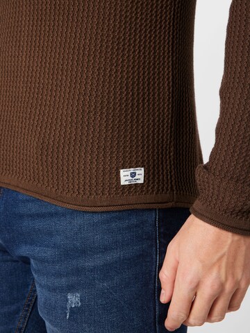 Regular fit Pullover 'CARLOS' di JACK & JONES in marrone