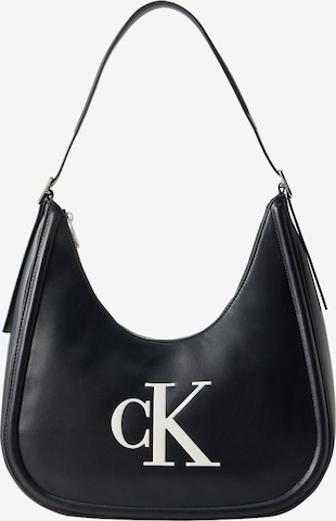 Calvin Klein Чанта за през рамо в черно: отпред