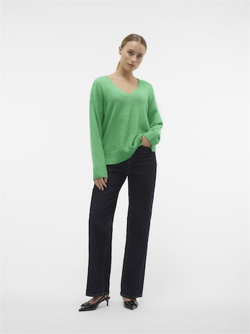 VERO MODA Sweater 'PHILINE' in Green