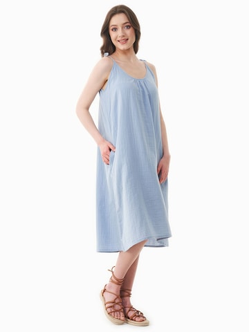 Organication Summer dress in Blue