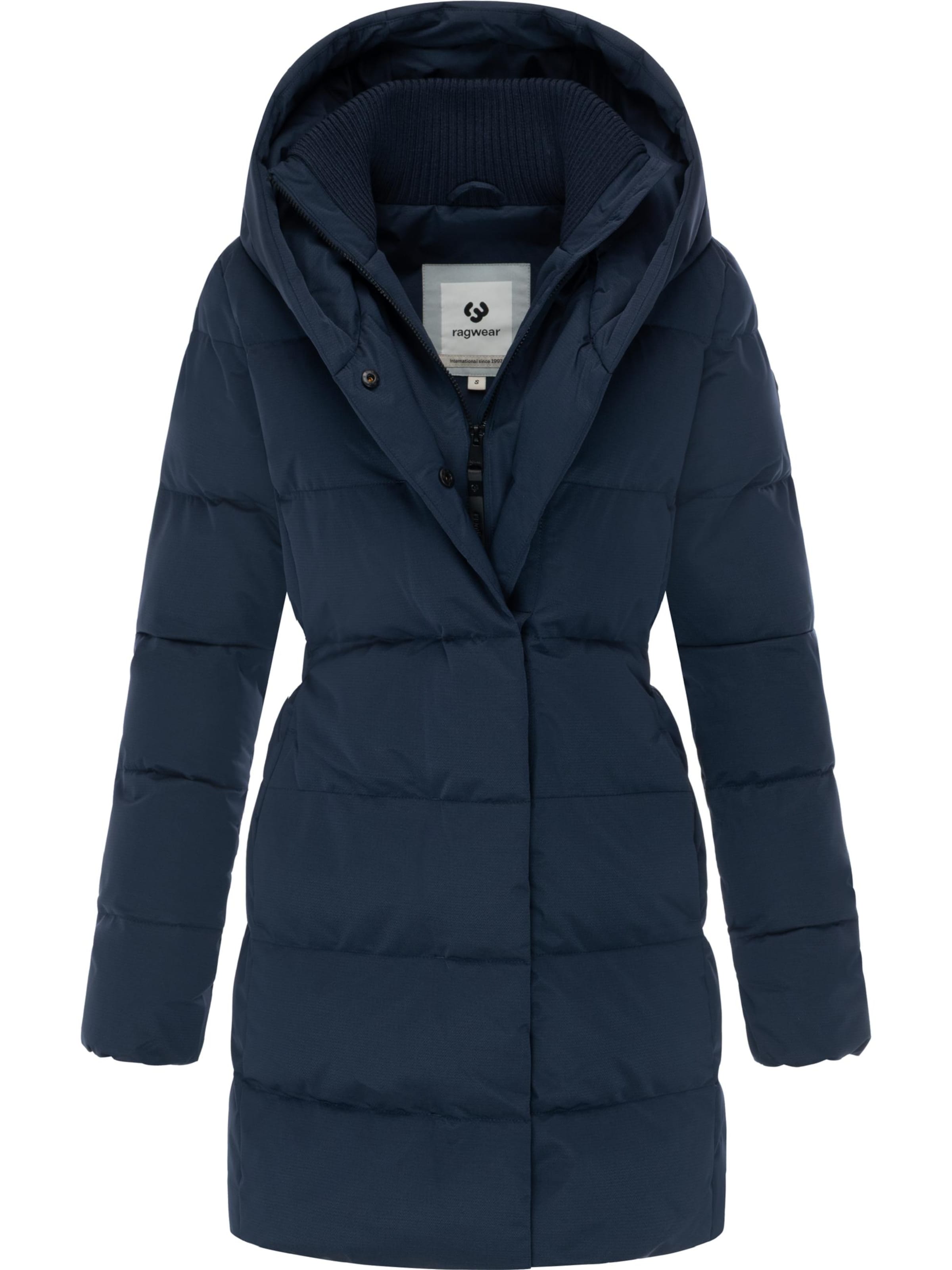 Ragwear Wintermantel 'Niani' in Blauw