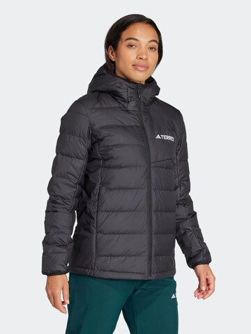 ADIDAS TERREX Outdoor jacket in Black: front