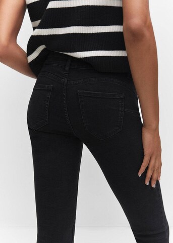 MANGO Skinny Jeansy w kolorze czarny