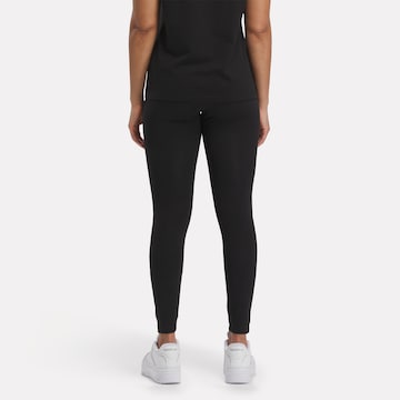 Skinny Pantalon de sport Reebok en noir