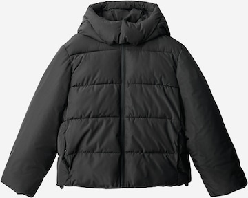 MANGO TEENZimska jakna - crna boja: prednji dio