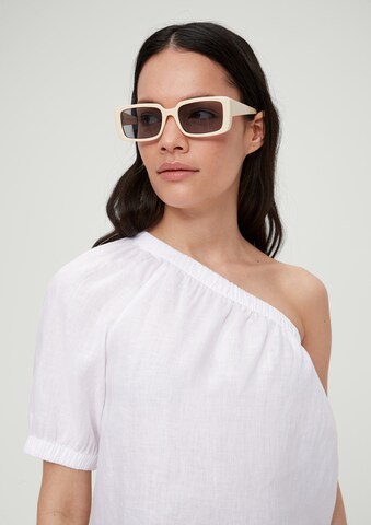 s.Oliver Bluse in Weiß