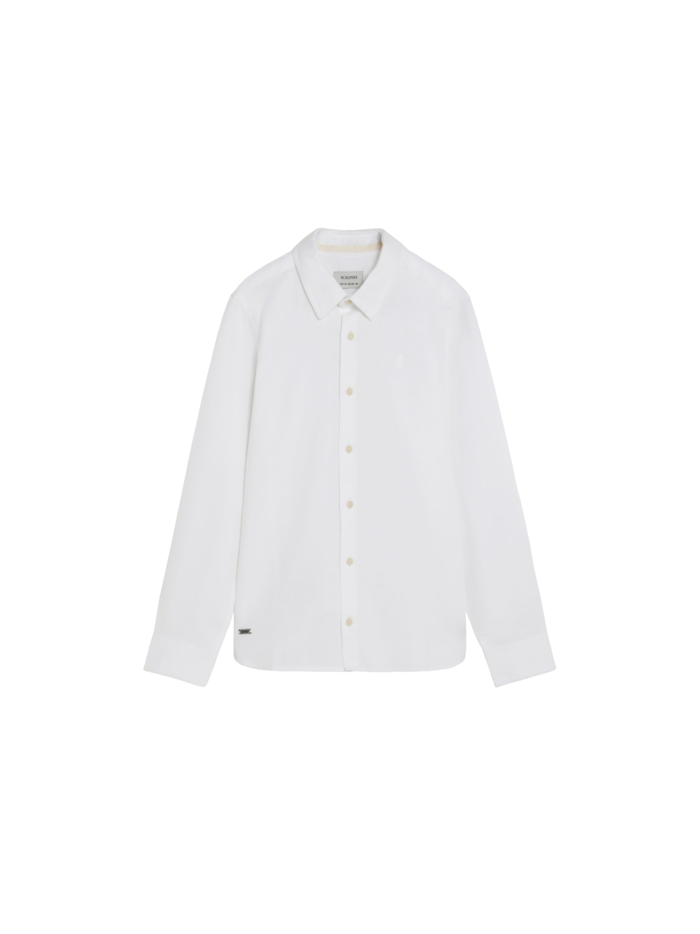 Coupe regular Chemise ' ' Scalpers en blanc : devant