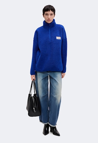 Karo Kauer Pullover in Blau