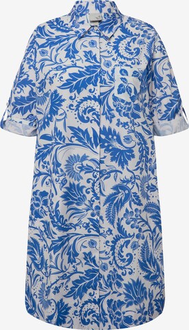 Ulla Popken Shirt Dress in Blue
