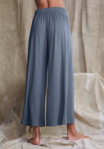 LASCANA Wide Leg Hose in Blau